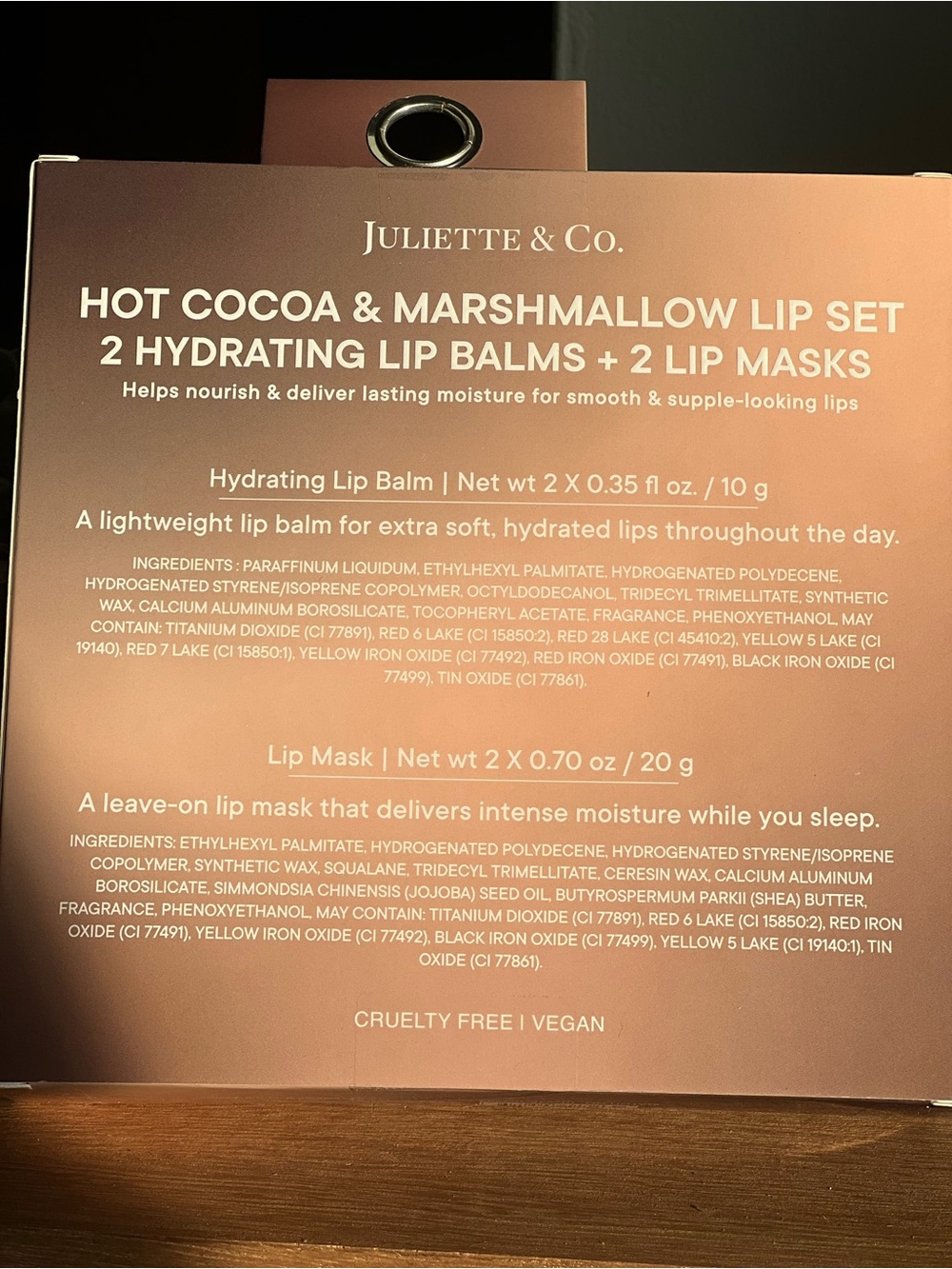 Hot Cocoa & Marshmallow Hydrating Lip Set - Picture 2 of 2